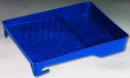 TRAY 9IN BLACK PLASTIC PAINT