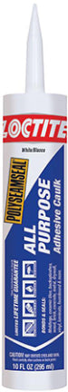 CAULK ADHESIVE 10 OZ WT