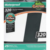 Gator Waterproof 9 In. x 11 In. 320 Grit Very Fine Sandpaper