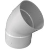 IPEX Canplas SDR 35 45 Degree 6 In. PVC Sewer and Drain Elbow (1/8 Bend)