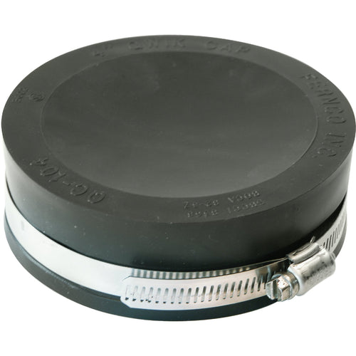 Fernco 4 In. Flexible Slip PVC Cap