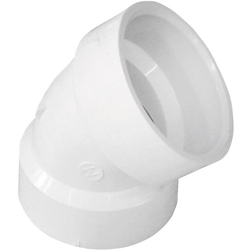 IPEX Canplas 1-1/2 In. 45D PVC Short Radius Elbow