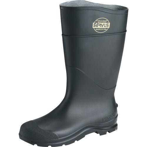 Honeywell Servus Men's Size 11 Black Steel Toe PVC Rubber Boot