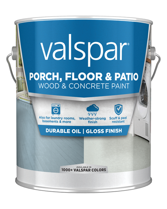 Valspar® Oil Porch, Floor & Patio Paint 1 Gallon Dark Brown (1 Gallon, Dark Brown)