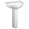 American Standard 22-Inch Evolution 4-Inch Centerset Pedestal Sink Top, White