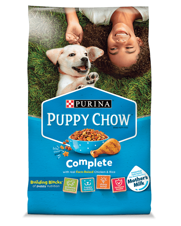 Purina Puppy Chow Complete Chicken & Rice Puppy Dog Food (30 lb)